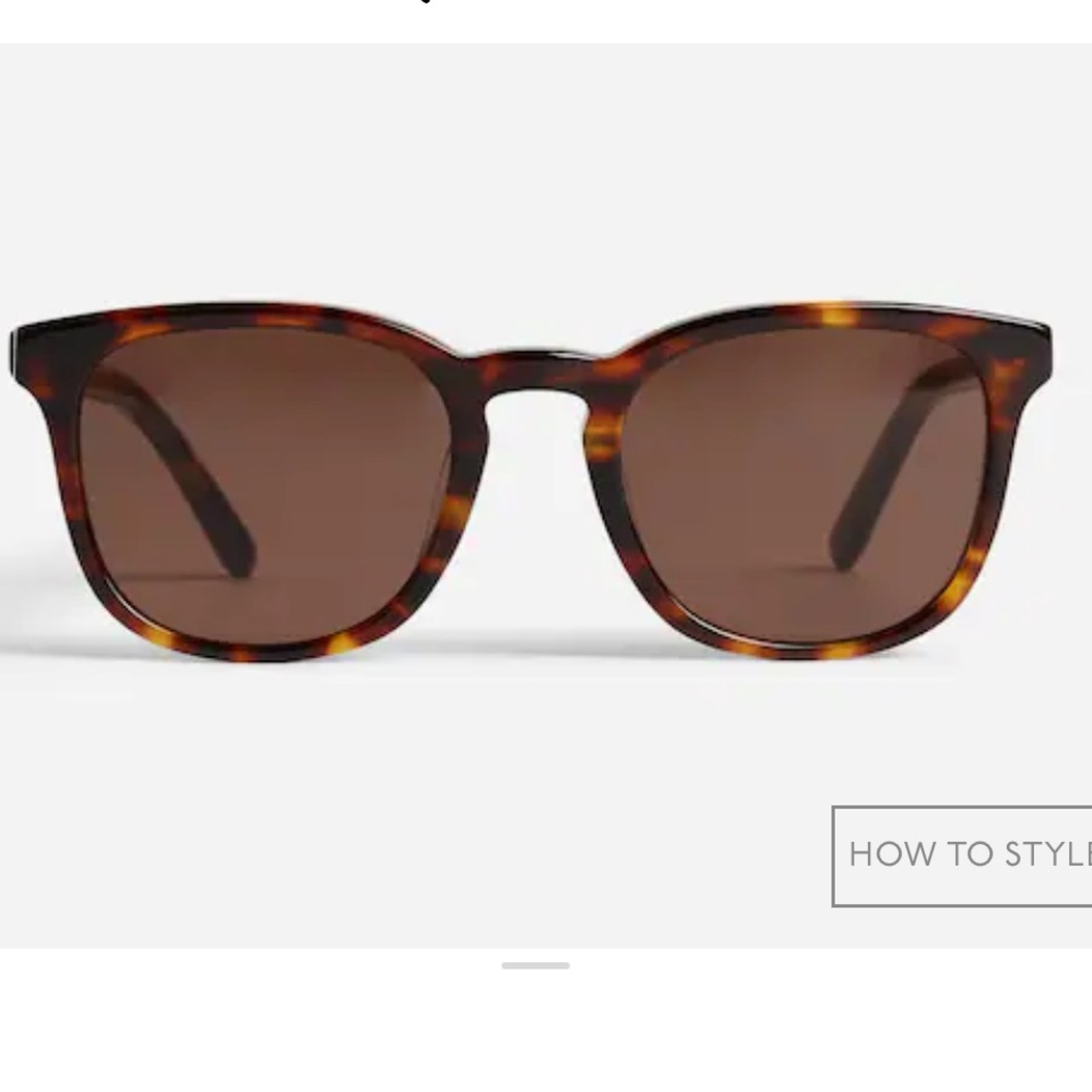 Madewell Tortoise Shell Sunglasses